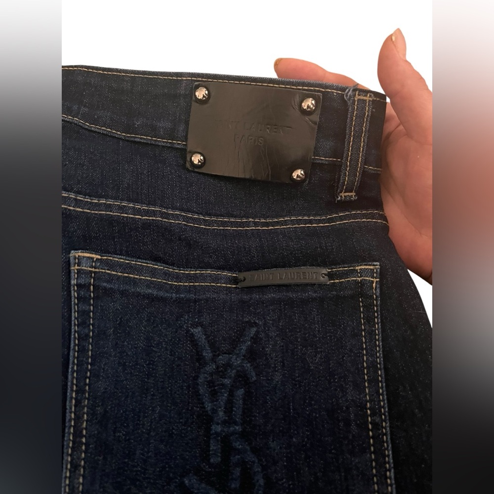 YSL Dark Blue Skinnies - Picture 4 of 9